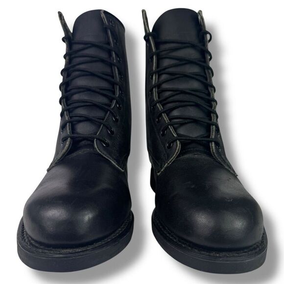 Biltrite Vintage Military Combat Jump Boots ANSI Z41.1-1991/75 Steel Toe Sz 7 R - Picture 7 of 13